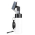 Portable Golf Club Groove Cleaner Brush with Water Spray Bottle & Retractable Keychain(white)
