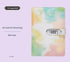 A5 Tie-Dye Journal with Combination Lock - 240 Pages, Soft Touch Cover Diary(Colorful)