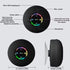 IPX4 Waterproof Bluetooth Shower Speaker with Suction Cup & LED Lights - Hands-Free Calling(black)