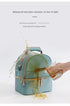 Versatile Insulated Breast Milk Cooler & Lunch Backpack - Waterproof, Multi-Carry Options(Pure gray)