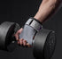 Heavy Duty Weightlifting Grips - Anti-Slip Cowhide Palm Protectors with Neoprene Wrist Support & Adjustable Straps(Brown)