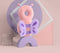 Adorable Baby Head Protector Backpack Cushion - Anti-Fall Toddler Safety Pad with Adjustable Straps(Pink Butterfly)