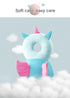 Adorable Baby Head Protector Backpack Cushion - Anti-Fall Toddler Safety Pad with Adjustable Straps(Purple Dragon)