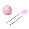 Smart USB Rechargeable Pet Interactive Rolling Ball(pink)