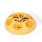 Interactive Pet Slow Feeder & Puzzle Toy - Press to Dispense Food, Improves Digestion(yellow)