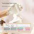 Electric Foaming Cleanser Maker - Rechargeable, Dense Foam for Deep Cleansing(Cream White)