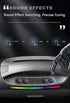 Portable Bluetooth 5.3 Speaker - 60W Powerful Sound, RGB Lights, Multiple Inputs(Green)