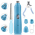 Electric Pet Nail Grinder & Clipper Set - USB Rechargeable Grooming Kit