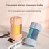 Beige suit Silicone Travel Bottles Set (4 Pack, 60ml) - Leakproof Refillable & Squeezable