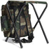 Folding Camo Backpack Stool - Portable Chair for Camping & Fishing