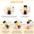 White Portable Blender USB Rechargeable - Personal Size Smoothie Maker On The Go