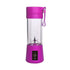 Dark Purple Portable Blender USB Rechargeable - Personal Size Smoothie Maker On The Go