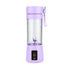 Light Purple Portable Blender USB Rechargeable - Personal Size Smoothie Maker On The Go