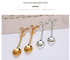Elegant Swan Base Spoon Holder Set with 6 Coffee/Dessert Spoons(Gold and white spoon)
