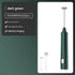 Green Cordless Drink Mixer & Frother Wand - USB Powered(Spring bubbler head)