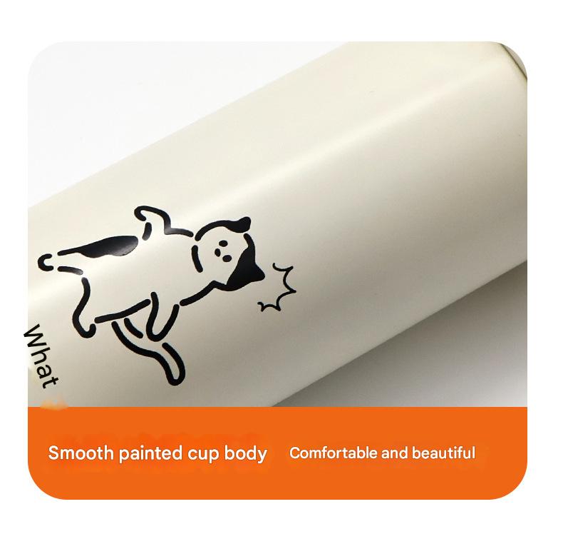 Mini Insulated Coffee Cup - 316 Stainless Steel, Portable & Stylish - Silver drink (300ml)