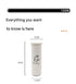 Mini Insulated Coffee Cup - 316 Stainless Steel, Portable & Stylish - Silver drink (300ml+cup brush)