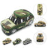 Camouflage Car Shaped Pencil Case - Large Capacity Stationery Organizer Pouch (Desert camouflage)