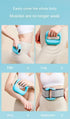 Portable Electric Muscle Relaxation Ring Massager - with Digital Display Blue