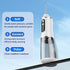 Portable Electric Oral Irrigator with 4 Nozzles 3 Pressure Modes - Pink