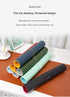 2 PCS Smoky pink/light blue Extra-Large Leather Table Mat for Study & Work - Pad for Students & Office Use (60x30cm)