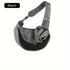 Black Portable Oxford Fabric Pet Carrier for Cats and Puppies (Size L)