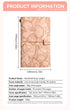 Purple 2-Pack Vintage Floral Embossed PU Leather Journals - 192 Pages Each