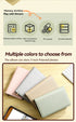Brown PU Leather Zippered Photo Album - Holds 240 3 Prints"