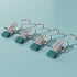 Dark green Stainless Steel Hanging Clips (35 PCS) - Strong Grip for Pants, Hats, Socks, Laundry