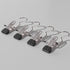 Black Stainless Steel Hanging Clips (35 PCS) - Strong Grip for Pants, Hats, Socks, Laundry