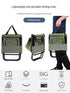 Foldable Camping Chair with Integrated 10L Insulated Cooler Bag - Camouflage color