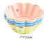 Style 3 Silicone Mini Cake Molds (30 Pack) -  For Cupcakes, Desserts (7x7x2.5cm)