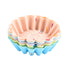 Style 4 Silicone Mini Cake Molds (30 Pack) -  For Cupcakes, Desserts (7.5x7.5x2.5cm)