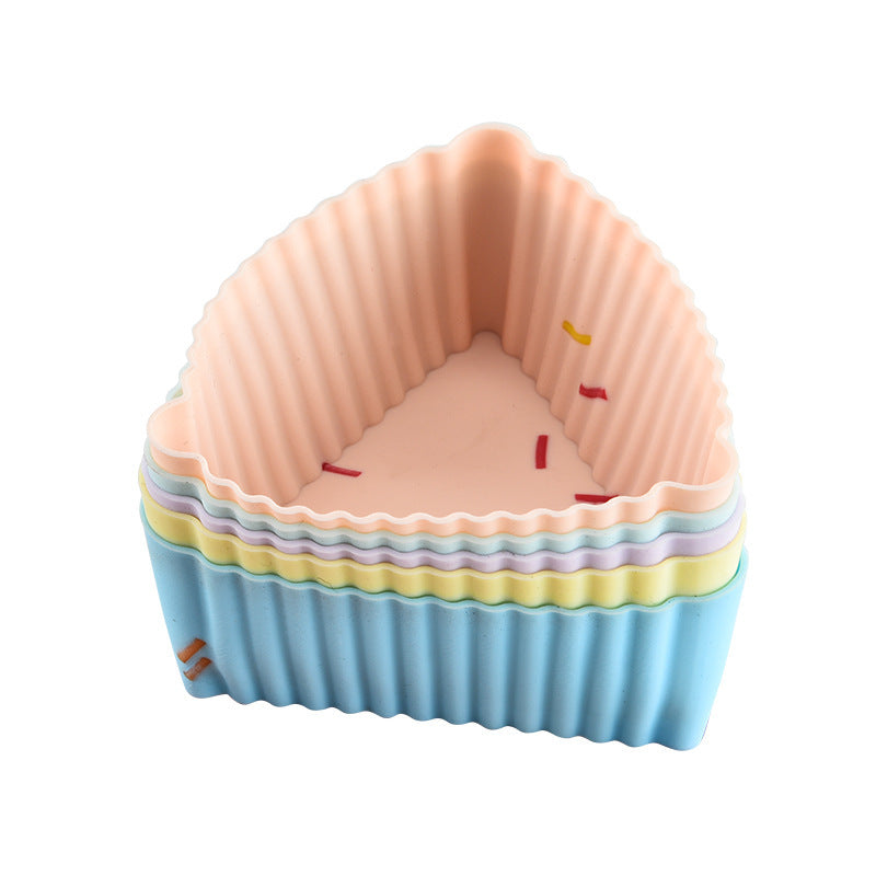 Style 10 Silicone Mini Cake Molds (30 Pack) -  For Cupcakes, Desserts (6.7x6x3cm)