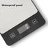 Black Digital Kitchen Scale - Stainless Steel Food Scale for Baking & Cooking (10kg/1g)