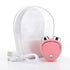 Pink Microcurrent Face Lifting Massager - Sonic Vibration, V-Shape Sculpting