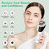 Cold Photon LED Light Therapy Facial Massager - EMS, Hot Compress, Skin Rejuvenation Wand
