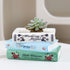 Literary Book Vase - Creative Ceramic Planter & Desk Organizer(Stack of books)