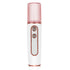 White Dual Nozzle Nano Facial Mister - USB Rechargeable Hydrating Spray