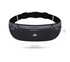 Black Adjustable Running Belt - Fits Large Phones, Reflective, Earphone Port