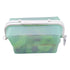 2 Pcs Green Collapsible Silicone Food Storage Container - Microwave & Freezer Safe Lunch Box