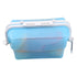 2 Pcs Blue Collapsible Silicone Food Storage Container - Microwave & Freezer Safe Lunch Box