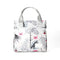 Grey Versatile Nappy Bag Tote - Lightweight Diaper Bag with Insulated Pocket & Crossbody Strap