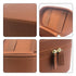Black Elegant PU Leather Makeup & Toiletry Bag - Large Capacity Travel Cosmetic Organizer with Brush Holder