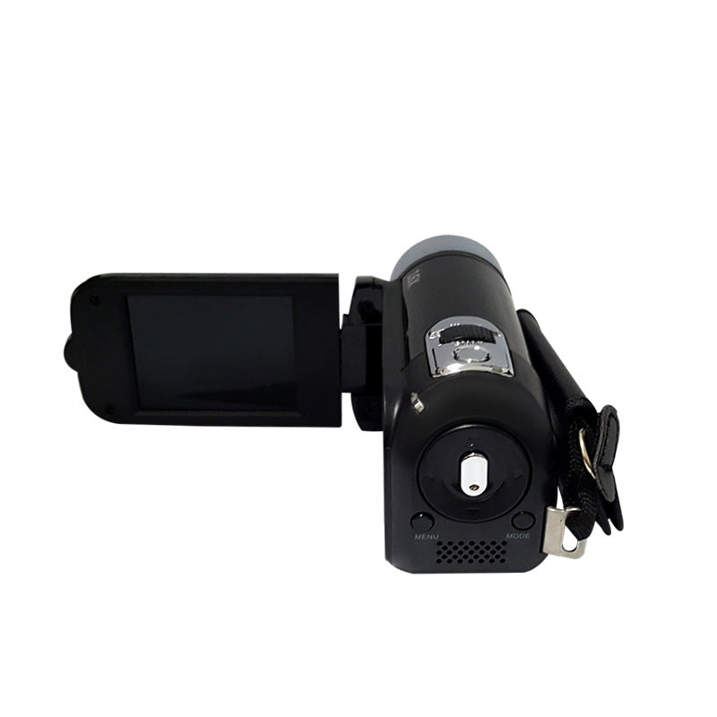 Black Capture Life's Moments: HD 1080P Digital Camcorder - 16MP Photos, 16X Digital Zoom, 2.7