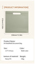 Beige Professional A4 PU Leather Document Bag - Waterproof Handheld File Folder Portfolio for Business & Conference