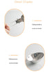 Silver Premium 304 Stainless Steel Folding Camping Utensil Set - Spatula & Deep Spoon Combo for Outdoor Cooking