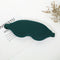 2 Pcs Green 3D Contoured Eye Mask - Total Blackout, Pressure-Free Memory Foam, Skin-Friendly & Breathable for Deep Rest