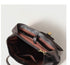 Size XL Coffee Elegant Women's Leather Briefcase Tote - Vintage Style Large Capacity Commuter Handbag - Premium Cowhide Leather