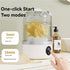 Blue Portable Mini Washing Machine - Rechargeable USB-C Electric Washer for Travel, Delicates & Socks
